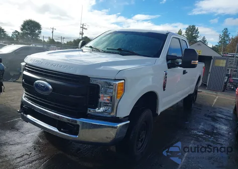 2017 Ford F-250 Xl из США, поврежденный, VIN 1FT7X2B66HEC63244